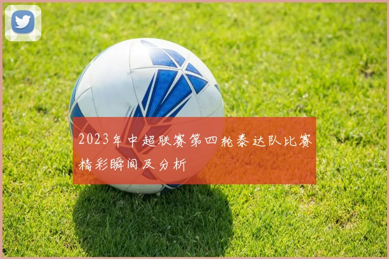 2023年中超联赛第四轮泰达队比赛精彩瞬间及分析